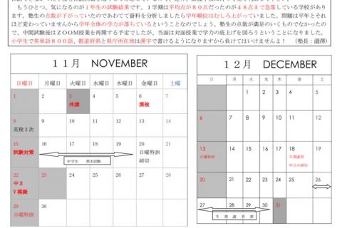 11月度たより(2020)のサムネイル
